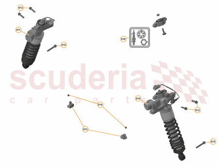 Photo of Suspension Unit Nose Lift Front RH GT…
