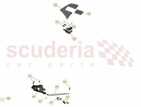 Photo of BRACKET SPEAKER REAR RH…