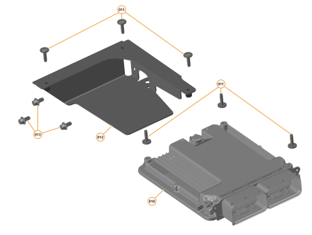 Photo of BRACKET ECU…