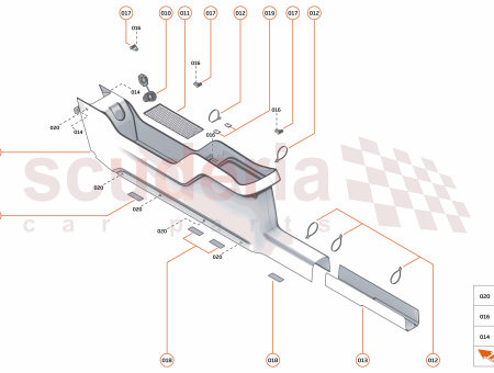 Photo of ASSY TUNNEL CONSOLE…