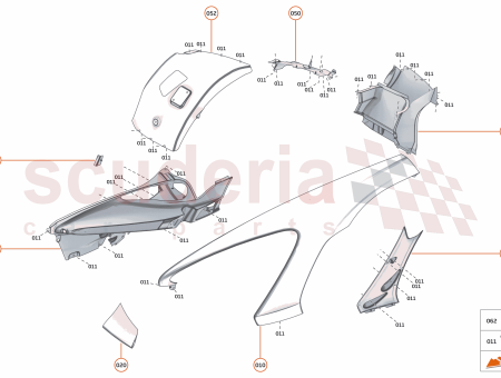 Photo of TRIM PANEL UPPER DOOR HANDLE LEATHER RH…