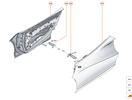 Photo of ASSY REINF BRACKET INT DOOR HANDLE RH…