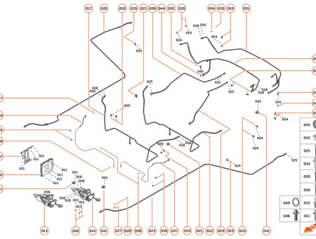 Photo of HOSE SUSPENSION FRONT RIGHT NOSE LIFT…