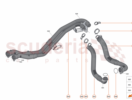 Photo of PIPE FEED OIL TANK TO ENGINE FED…