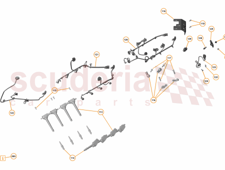 Photo of Harness Engine Link Injectors LH RH…