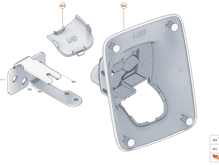 Photo of FACIA CONSOLE FIXING COVER RHD…