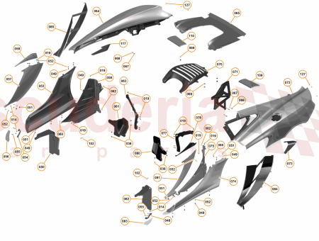 Photo of Rocker Baffle Foam Lower RH 12C…