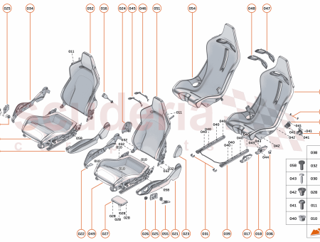 Photo of Fixing Kit Seat ECU Switchpack…