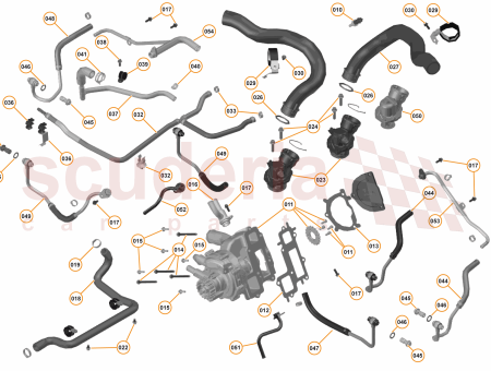 Photo of O ring Radiator Hose Inboard Engine…