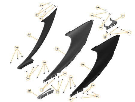 Photo of Panel Side Intake Lower RH 650S…