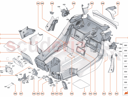 Photo of ESCUTCHEON SEAT BELT B PILLAR TRIM LH…