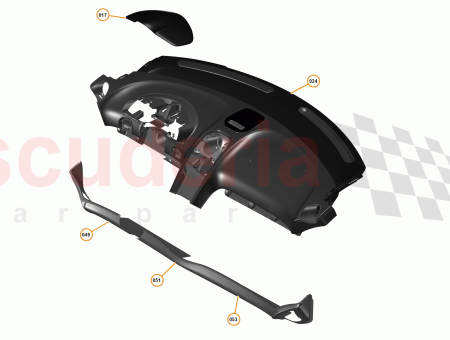 Photo of Facia Lower Vinyl RoW LHD…