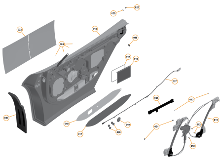 Photo of Stone Protection Door Skirt Front RH…