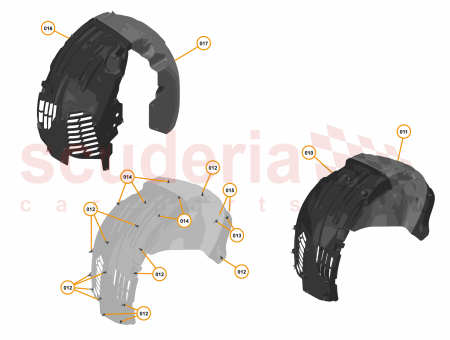 Photo of WHEELARCH LINER FRONT REAR LH…