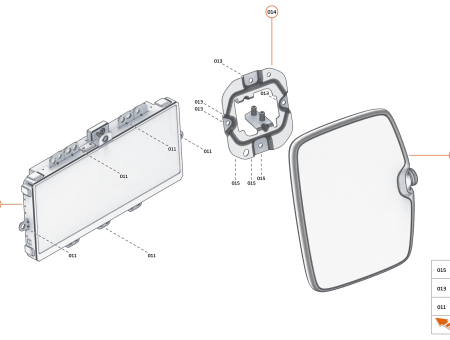 Photo of INFOTAINMENT DISPLAY BRACKET RHD…