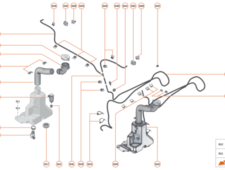 Photo of HOSE SCREEN WASH RH…