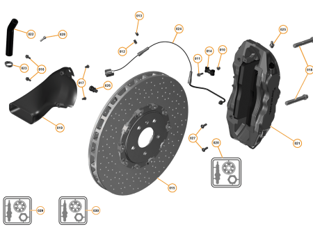 Photo of Duct Disc Cooling Carbon Front RH…