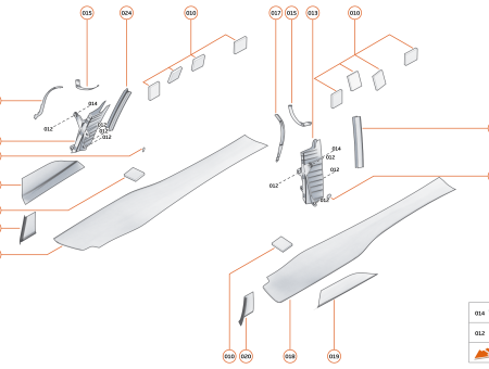 Photo of DOOR CAVITY FOAM BLOCK RH LOWER…