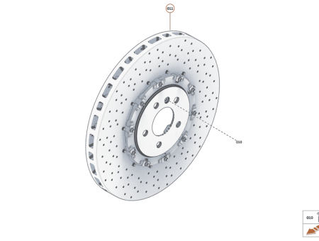 Photo of ASSY BRAKE DISC CERAMIC 390X34…