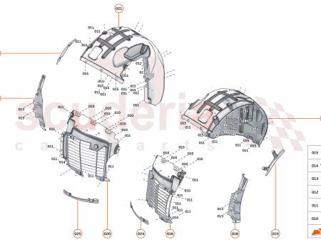 Photo of TYRE SPOILER FRONT LH…