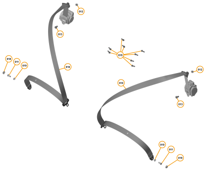 Photo of SEATBELT LHD PASSENGER…
