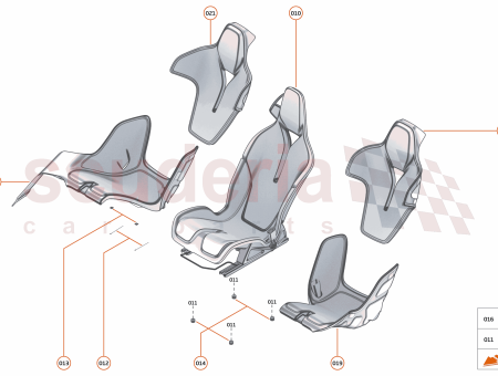 Photo of ASSY LUGGAGE SHELF RR LTR GLAZING…