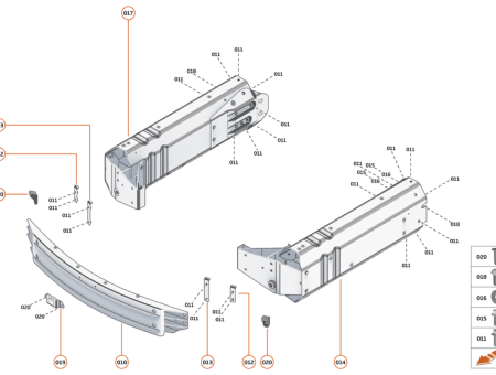 Photo of NUT PLATE BUMPER MOUNTING FRONT INBOARD…