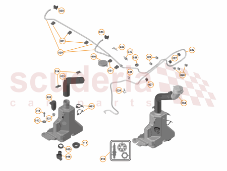 Photo of ASSY WASHER BOTTLE COMPLETE…