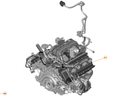 Photo of Engine 3 8 Litre V8 Twin Turbo 675LT…