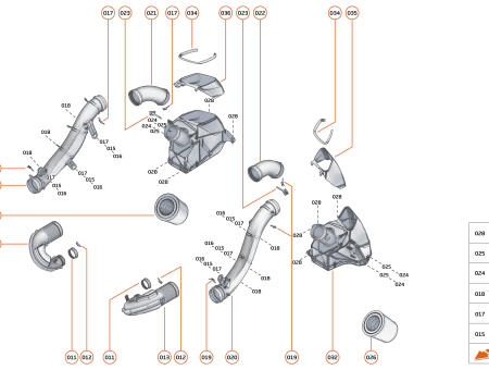 Photo of HOSE CLEAN AIR DUCT LH…