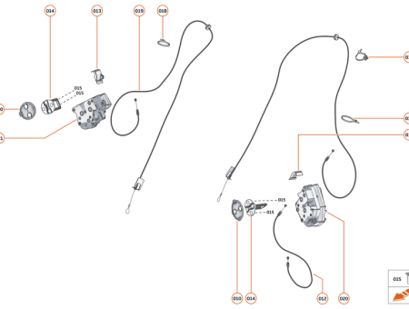 Photo of CABLE DOOR LATCH INT RELEASE R…