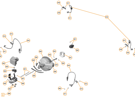 Photo of Bracket Wheel Speed Sensor Rear LH…