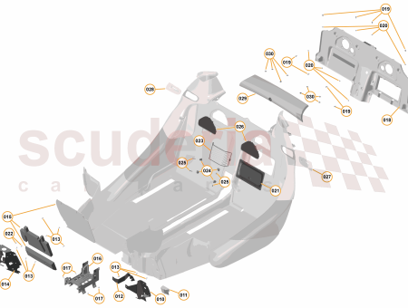 Photo of Speaker Grille Bulkhead Spider…