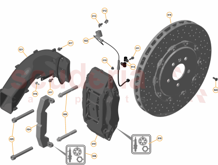Photo of Brake Pad Kit Axle Set Carbon Rear…