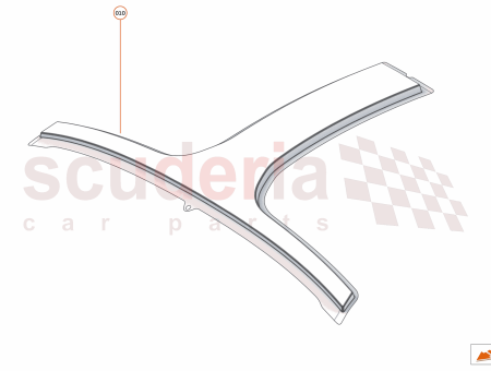 Photo of MACHINED CARBON ROOF ASSY LACQUER…