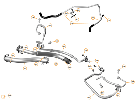 Photo of BRACKET OIL DRAIN HOSE…
