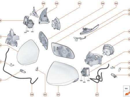 Photo of SEAL DOOR MIRROR MOUNT LH…