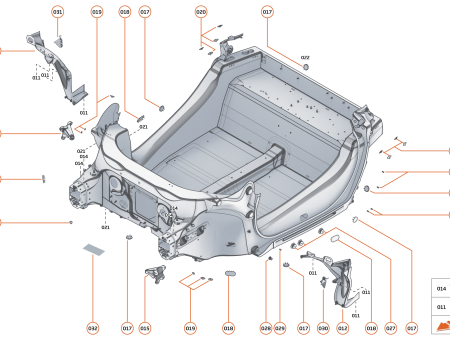 Photo of ASSY WALCP INFILL PANEL SPIDER LH…