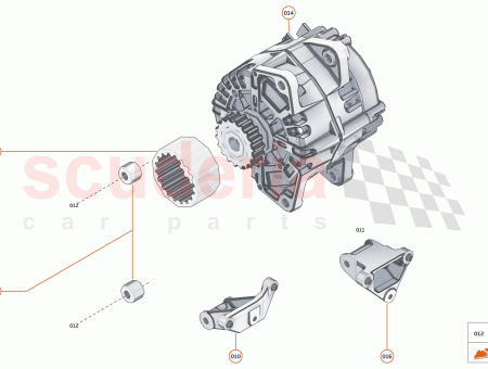 Photo of BRACKET ALTERNATOR UPPER…