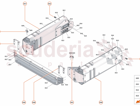 Photo of LONGITUDINAL CRASH STRUCTURE FRONT RH…