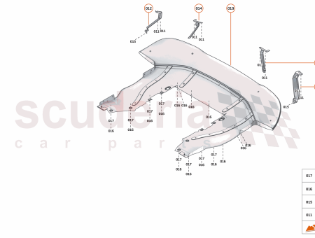 Photo of BRKT DIFFUSER CENTRE LH…