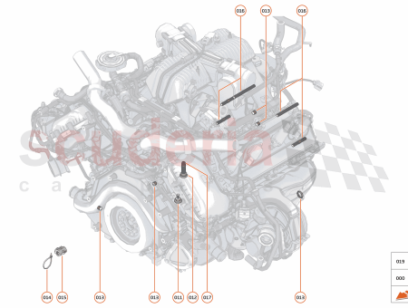 Photo of ENGINE 3 8 LITRE V8 TWIN TURBO ISG…