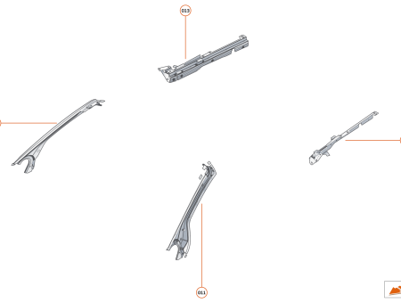 Photo of BRACKET BODYSIDE MOUNTING UPPER REAR LH…