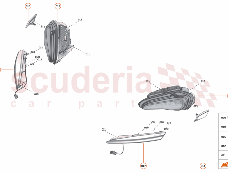 Photo of ASSY HEADLAMP LH LHD…