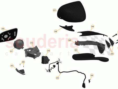 Photo of Cover Door Mirror Base RH…