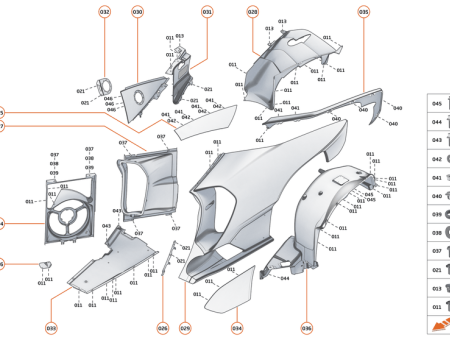 Photo of COWL HIGH TEMPERATURE RADIATOR LH…