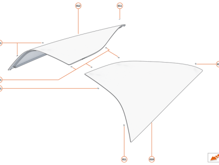 Photo of ASSY GLASS QTR LH…