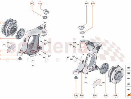 Photo of UPRIGHT SUSPENSION FRONT RH…