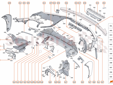 Photo of REAR BUMPER REFLECTOR BRACKET LH…