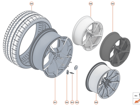 Photo of TYRE PIRELLI 305 30R20 PZERO REAR…